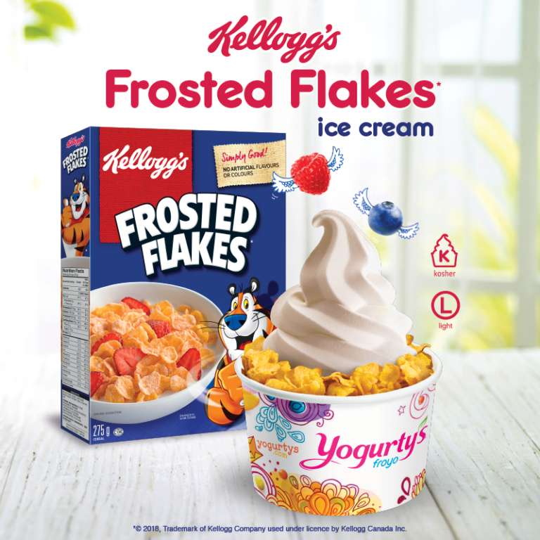 Kellogg's® Frosted Flakes Yogurty's® Froyo® Frozen Yogurt Yogurty's® Froyo® Frozen Yogurt