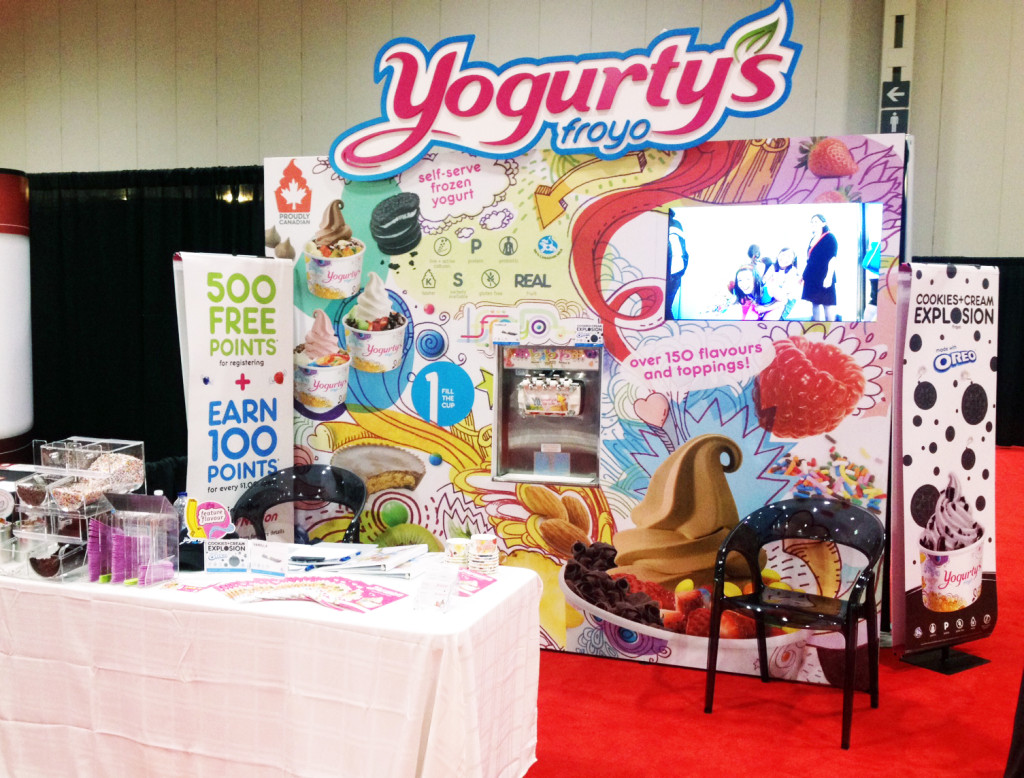 Yogurty's Pop-Up Booth